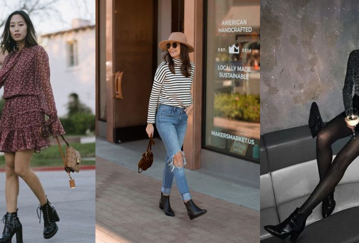 combinações com botas femininas