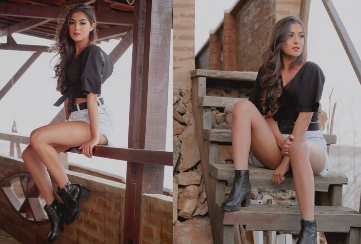 como combinar bota de couro feminina