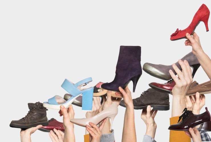sapatos femininos versáteis
