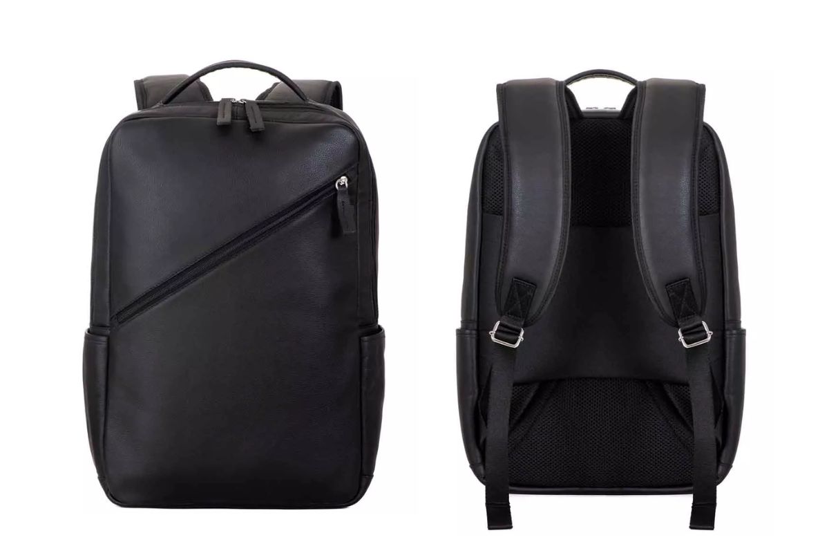 mochila de couro - boa e barata
